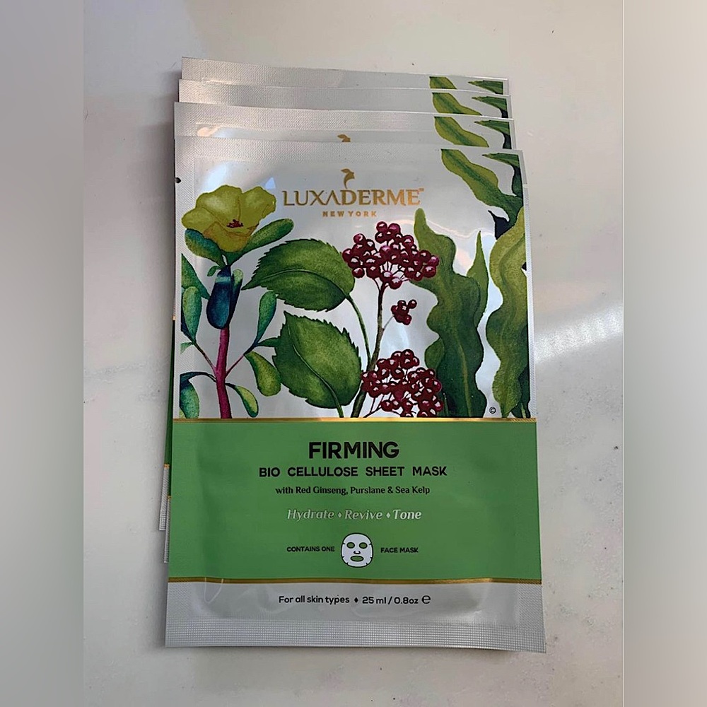 LuxaDerme firming sheet mask
